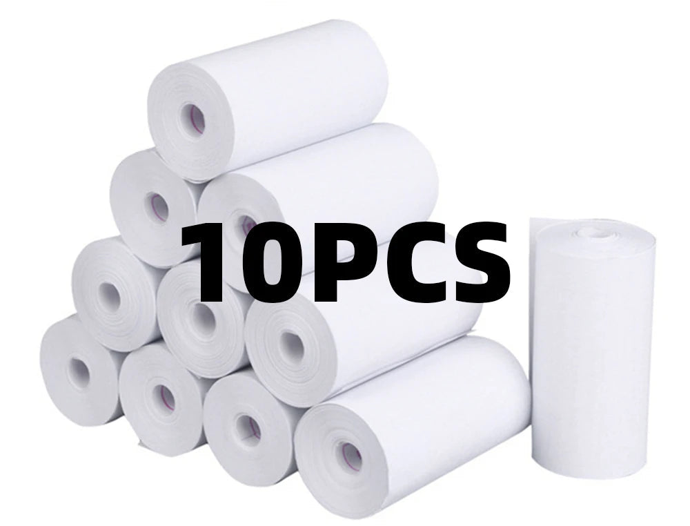 Pack 10 Rollos de Papel Térmico Premium(57mm x 25mm)- MivoxT™